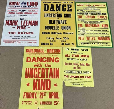 Lot 2653 - Five original thin paper posters; Royal Lido...
