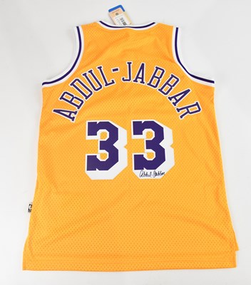 Lot 1471A - KAREEM ABDUL-JABBAR; a signed Los Angeles...