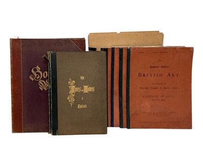 Lot 357 - THE IMPERIAL GALLERY OF BRITISH ART, 4 parts,...