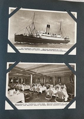 Lot 2132 - A postcard album comprising approximately one...