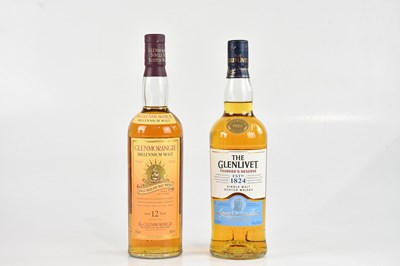 Lot 2447 - WHISKY; a bottle of The Glenlivet Founder's...