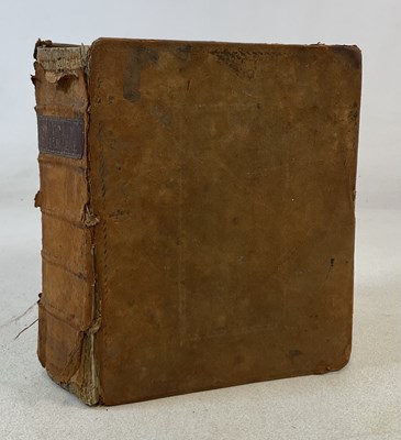 Lot 2186 - An 18th century bible containing the Old and...