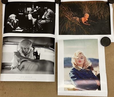 Lot 2266 - MARILYN MONROE & EVE ARNOLD; four large...