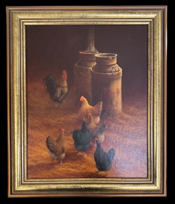 Lot 114 - BEV TAYLOR (New Zealand, born 1936); oil on...