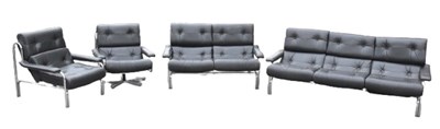 Lot 4 - PIEFF; a mid century four piece suite...