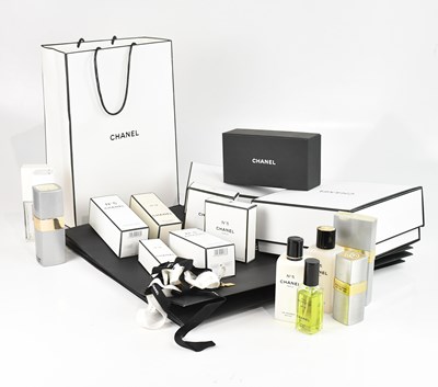 Lot 106 - CHANEL; a half bottle of Chanel Cristalle eau...