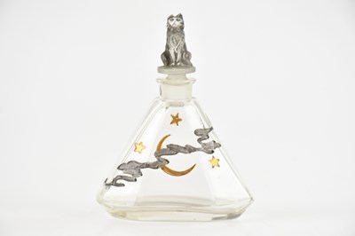 Lot 1381 - JULIAN VIARD; an Art Deco perfume bottle,...