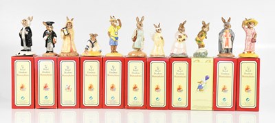 Lot 1762 - ROYAL DOULTON; a collection of eleven...