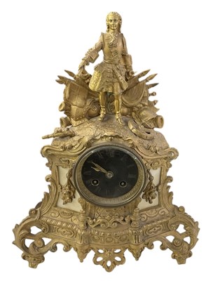 Lot 79 - A late 19th century French gilt metal ormolu...