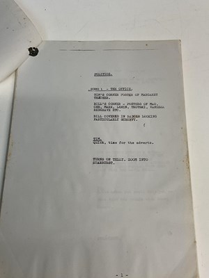 Lot 2083 - THE GOODIES; an original revised script, 'In...