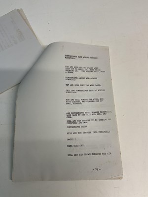 Lot 2083 - THE GOODIES; an original revised script, 'In...