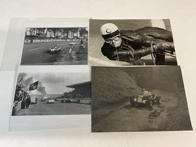Lot 2049 - Four black and white photographs relating to...