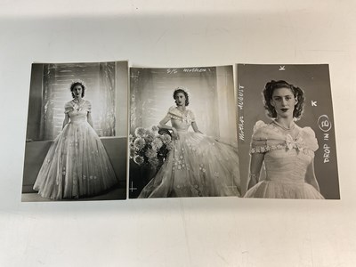 Lot 2053 - DOROTHY WILDING; three black and white...