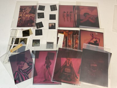 Lot 2064 - A group of photographic negatives, some on a...