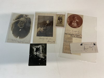 Lot 2066 - A small group of interesting photographs, one...