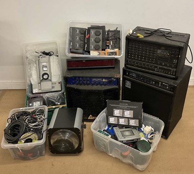 Lot 2337 - A large quantity of musical equipment, to...