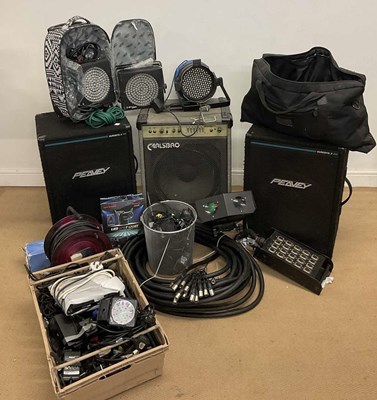 Lot 2338 - A quantity of musical equipment, to include a...
