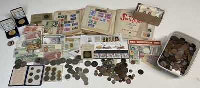 Lot 1124 - A collection of British and world wide coins...
