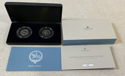 Lot 1172 - ROYAL MINT; a 2022 50p Silver Proof Two Coin...