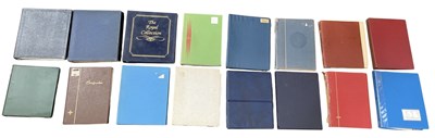 Lot 446 - Sixteen albums of GB and all world stamps,...