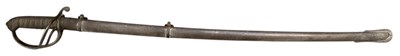Lot 371 - An 1881 pattern British military light cavalry...