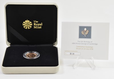 Lot 1357 - THE ROYAL MINT; 'The 5th Birthday of HRH...