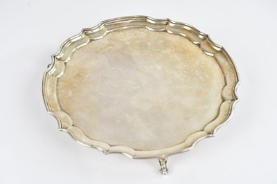 Lot 70 - ROBERT PRINGLE & SONS; a George VI hallmarked...
