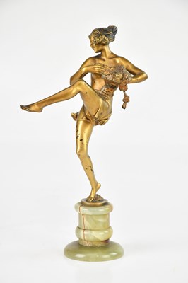 Lot 131 - BRUNO ZACH (1891-1935); a patinated bronze...