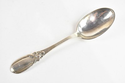 Lot 154 - EVALD NIELSEN; a Danish 830 grade silver...