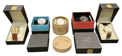 Lot 1658 - Five modern boxed lady's and gentleman's...