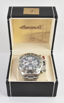 Lot 1414 - INGERSOLL; a modern gentleman's stainless...