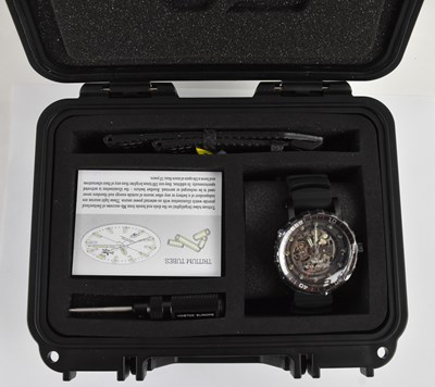 Lot 1624 - VOSTOK EUROPE; a gentleman's stainless steel...