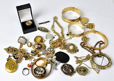 Lot 1151 - A quantity of Victorian and later costume...