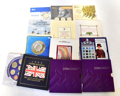 Lot 957 - Ten United Kingdom Brilliant Uncirculated...