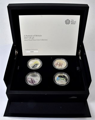 Lot 887 - ROYAL MINT; A Portrait of Britain 2018 UK £5...