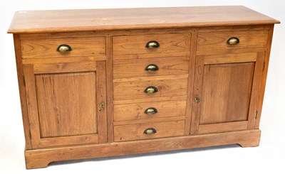 Lot 58 - A reproduction North Walean dresser base, with...