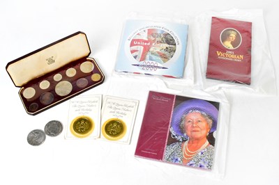 Lot 974A - A small quantity of coins comprising an...