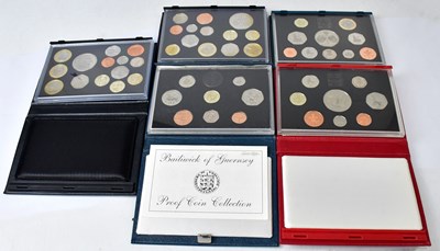 Lot 889 - ROYAL MINT; a rare Guernsey 1990 proof coins...