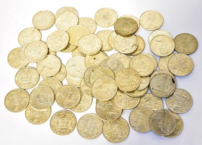 Lot 787 - A collection of silver Australian 50 Cent...