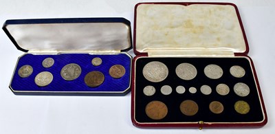 Lot 872 - A 1937 United Kingdom specimen coin set, and a...