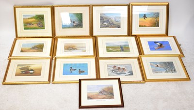 Lot 544 - DENNIS GREEN (1942-2024); twelve gouache...