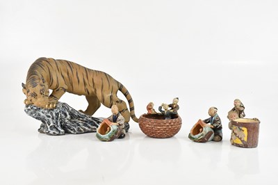 Lot 1708 - A collection of modern Japanese ceramic...