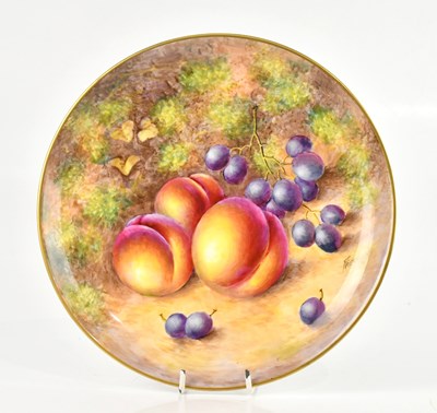 Lot 1837 - FREEMAN FOR ROYAL WORCESTER; a hand painted...