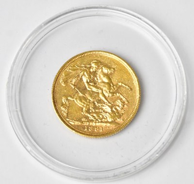 Lot 763 - A Victorian Full sovereign, George and Dragon,...