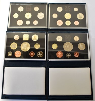 Lot 949 - ROYAL MINT; four United Kingdom proof sets,...