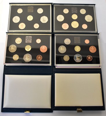 Lot 947 - ROYAL MINT; four United Kingdom proof sets,...
