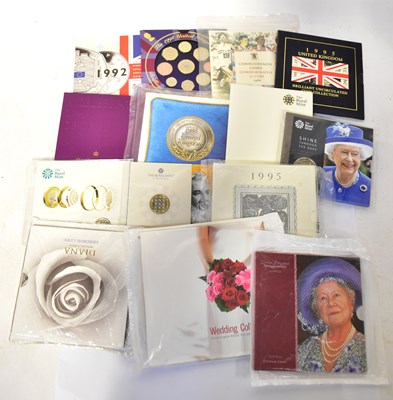 Lot 950 - ROYAL MINT; fourteen coin packs, to include...