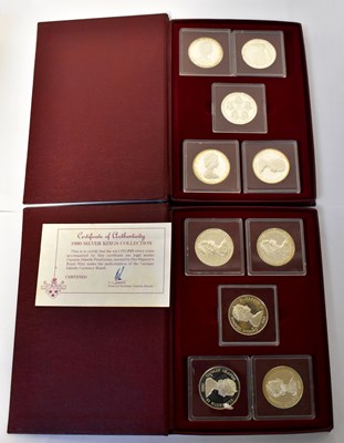 Lot 798 - ROYAL MINT; The 1980 Silver Kins Collection,...