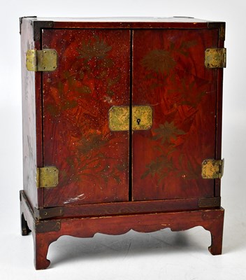 Lot 268 - A miniature Chinese chest on stand, with...