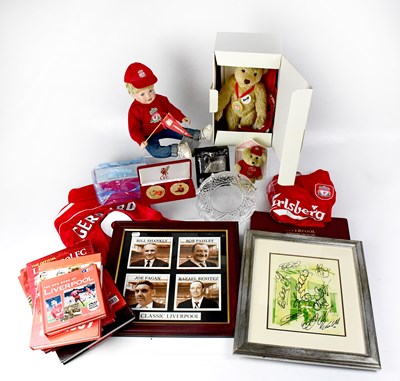 Lot 672 - A quantity of Liverpool FC related ephemera to...
